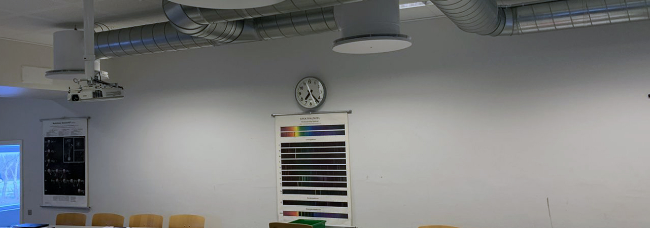 Lindinvents frihängande TTC syns i taket. Bild: Brix & Kamp A/S