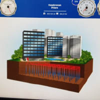 Geo-anläggningens styrskåp